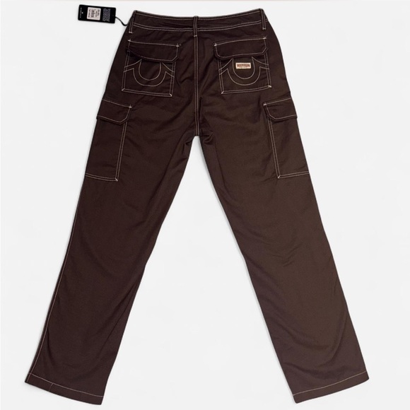True Religion Brown Cargo Pants - Picture 4 of 5